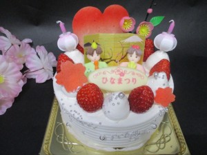 ひな祭りケーキ